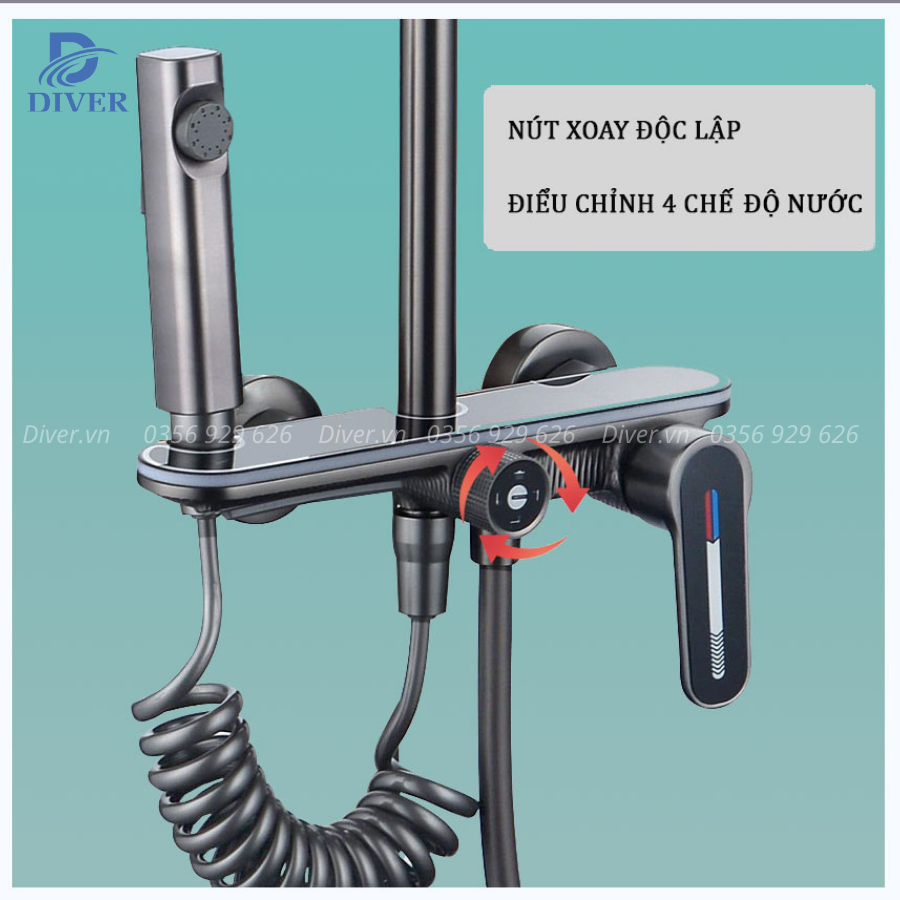 Sen Tắm Đứng Nóng Lạnh