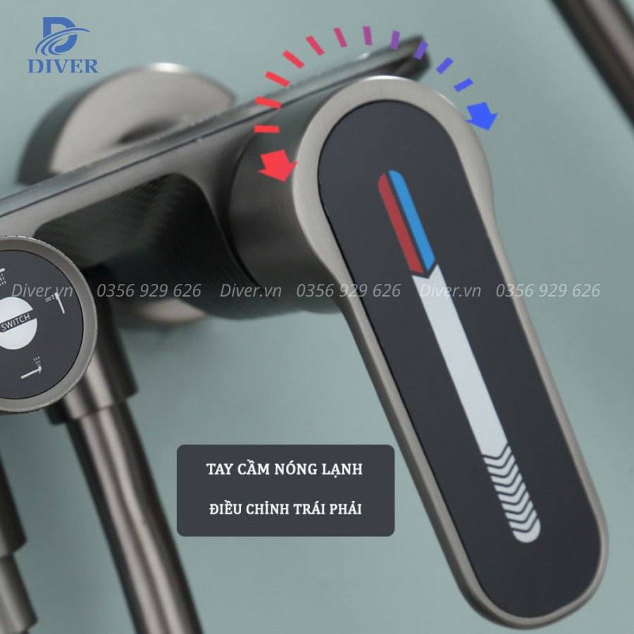 Sen Tắm Đứng Nóng Lạnh