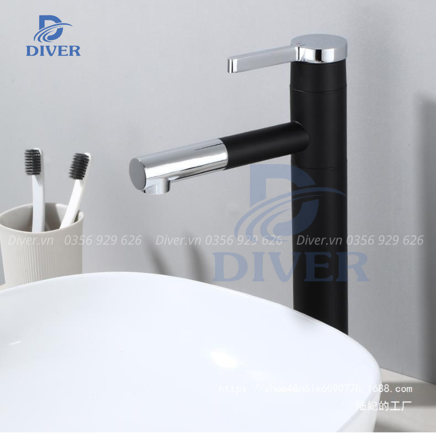 Vòi Lavabo Tròn Xoay