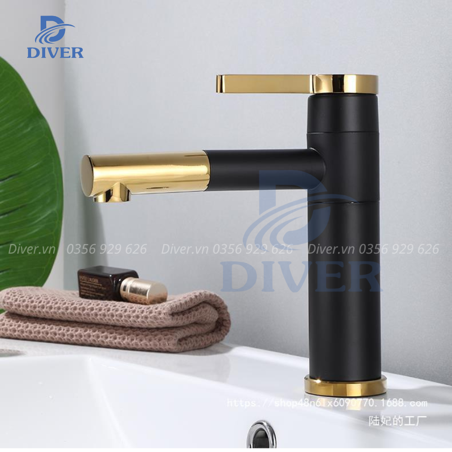 Vòi Lavabo Tròn Xoay
