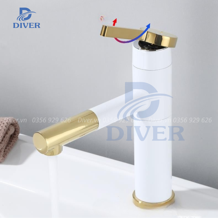 Vòi Lavabo Tròn Xoay