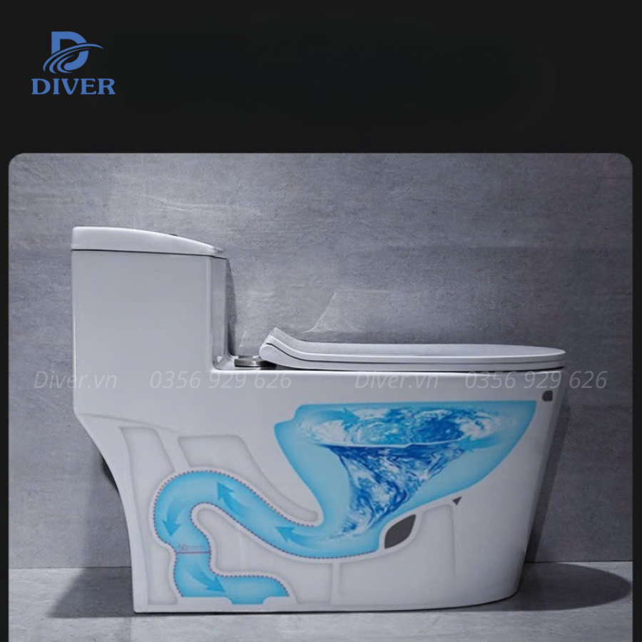 Bồn Cầu Liền Khối – D10