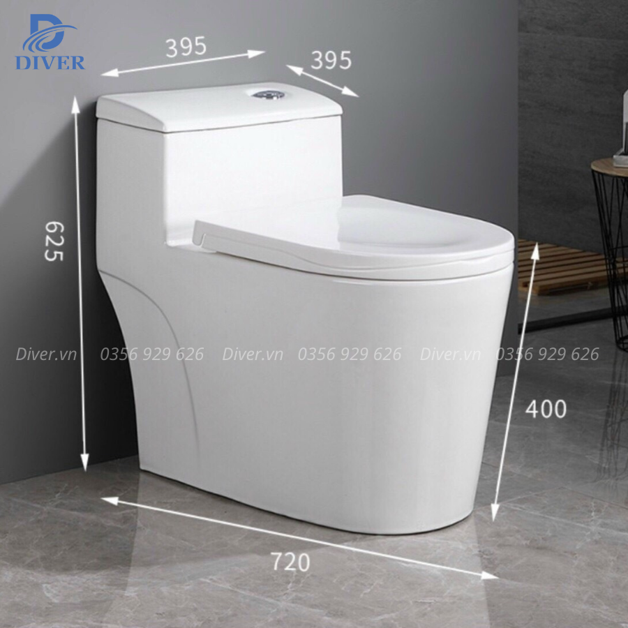 Bồn Cầu Liền Khối – D10