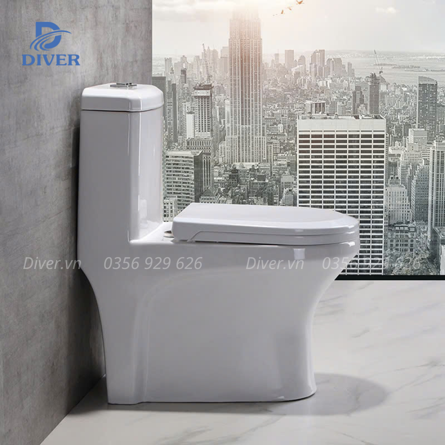 Bồn Cầu Liền Khối – D14