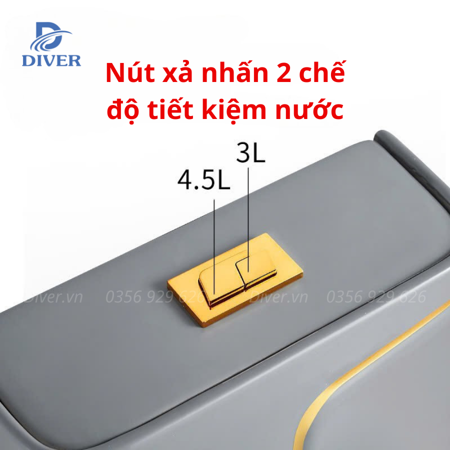 Bồn Cầu Liền Khối