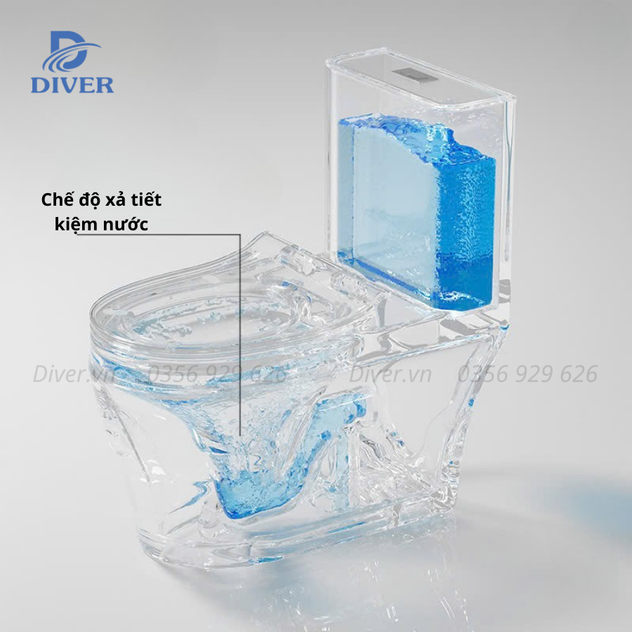 Bồn Cầu Liền Khối
