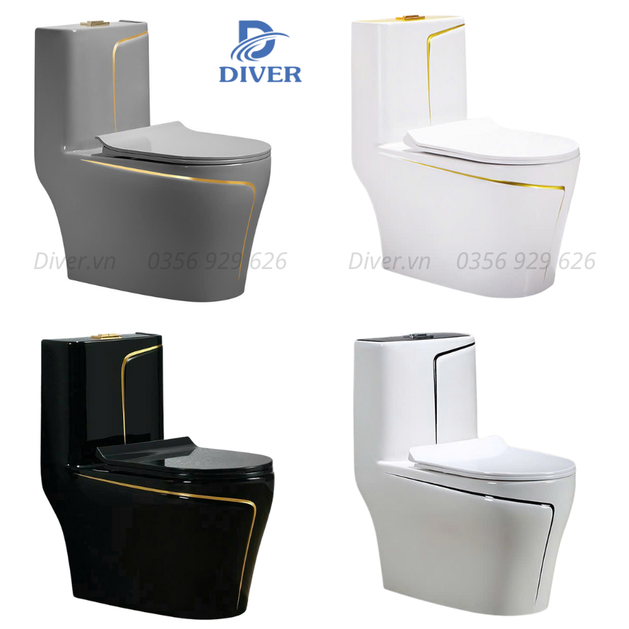 Bồn Cầu Liền Khối
